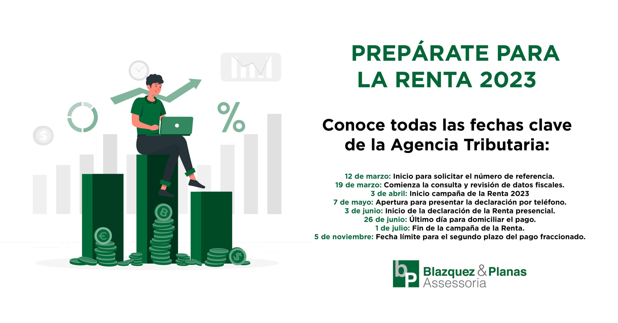 Fechas clave del calendario de la Renta de 2023 - Blazquez & Planas ...
